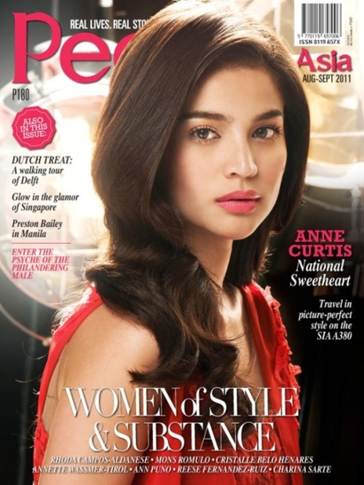 Multimedia Princess Anne Curtis wearing Louis Vuitton's Spring/Summer 2012  collection in Editorial for Metro Magazi…